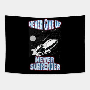 Never Surrender Pro Trump Tapestry