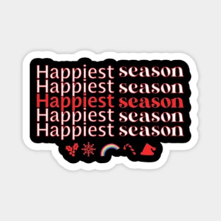Happiest Holiday Season Magnet