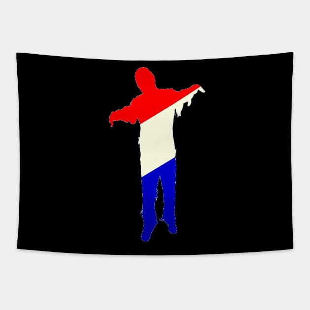 Patriot Zombie Tapestry by SoWhat