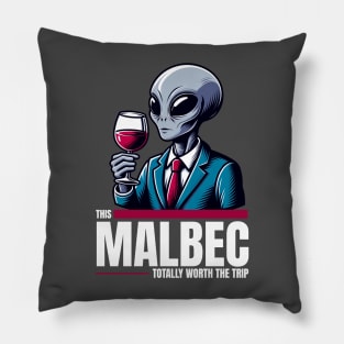 Worth the Trip - Alien with Wine Pillow