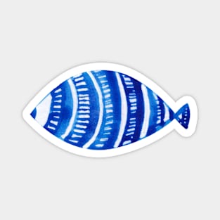 Blue fish Magnet