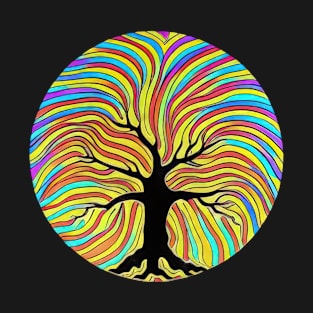 Tree: detailed, relaxing, & positive T-Shirt