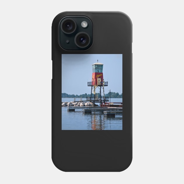 Lyman Harbor Lighthouse Phone Case by dalekincaid