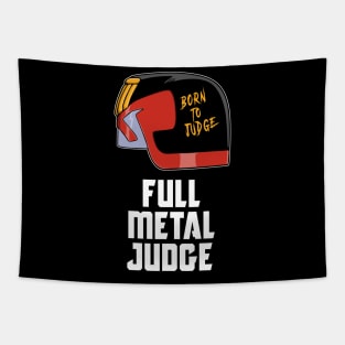 Full Metal Judge Tapestry