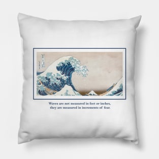 great wave off kanagawa. Pillow