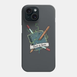 Book Of Spells Phone Case