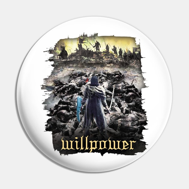 Willpower Pin by adjectiveapprl