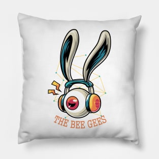 listening THE BEE GEES Pillow