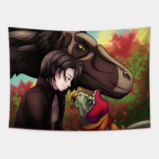 Mysterious Forest Friends Tapestry