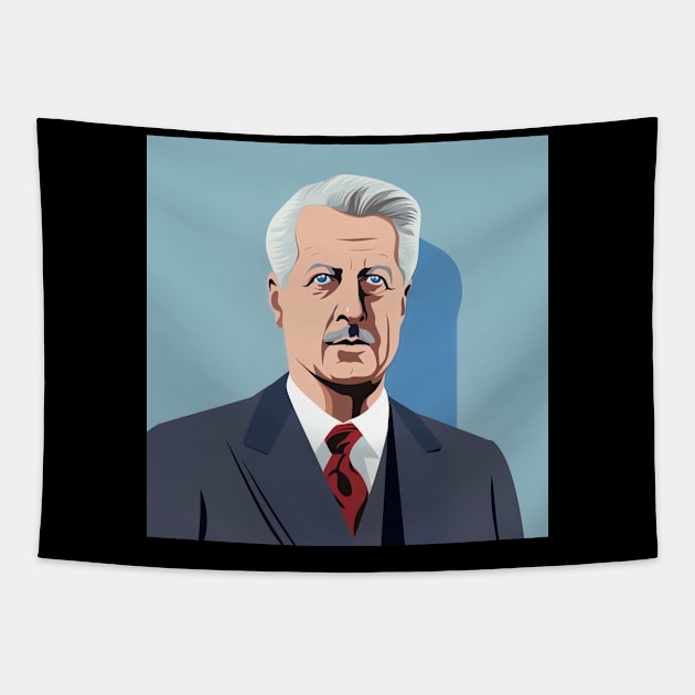 Harold Macmillan Tapestry by ComicsFactory