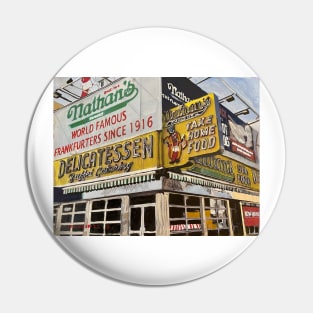 Nathan's - Coney Island Pin