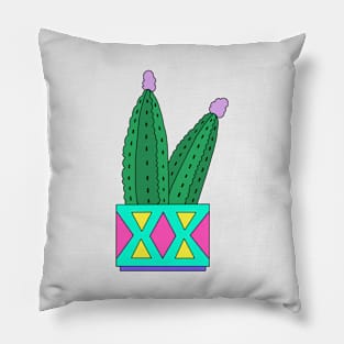 Cute Cactus Design #69: Dill Pickle Cacti Pillow