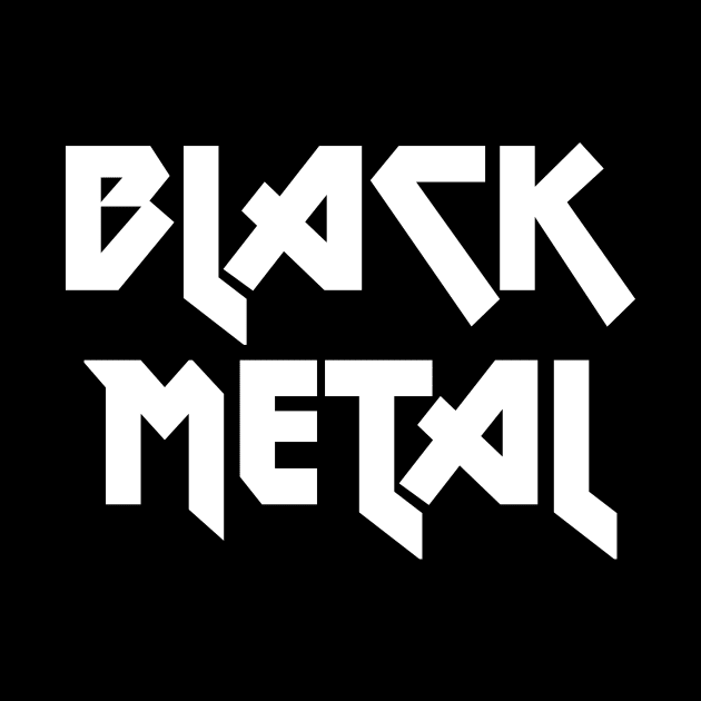 black metal logo by lkn