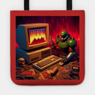 Mini Doom Guy PC Tote