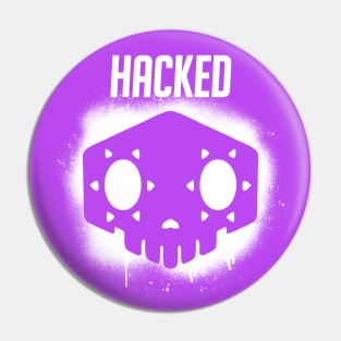 You've been Hacked Pin