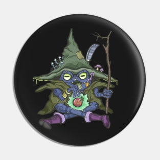 Fungelion, the Amphibious Tomato Shaman Pin