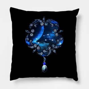 Zodiac constellation  gemini Pillow