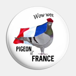 Pigeon of France Pin