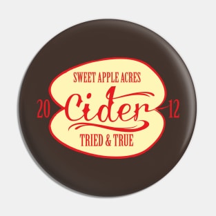 Sweet Apple Acres Cider Pin