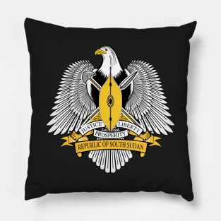 Coat of arms of South Sudan Pillow