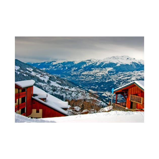 Montchavin Les Coches French Alps France by AndyEvansPhotos