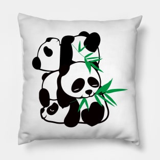 Lazy Pandas Pillow