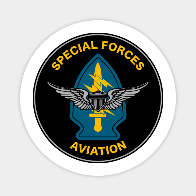 Special Forces Aviation Patch Magnet by Tailgunnerstudios