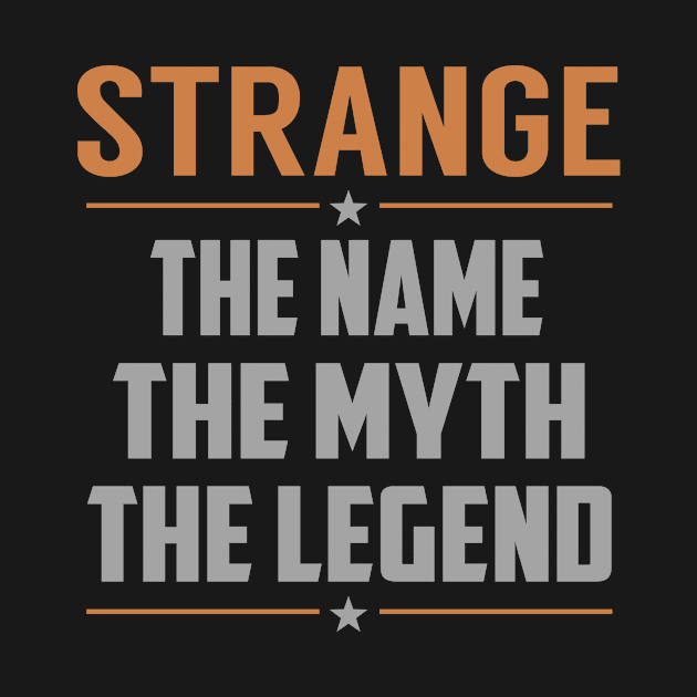 STRANGE The Name The Myth The Legend by MildaRuferps