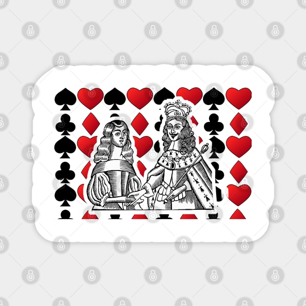 Deck of Love - Royal Wedding Magnet by Marccelus