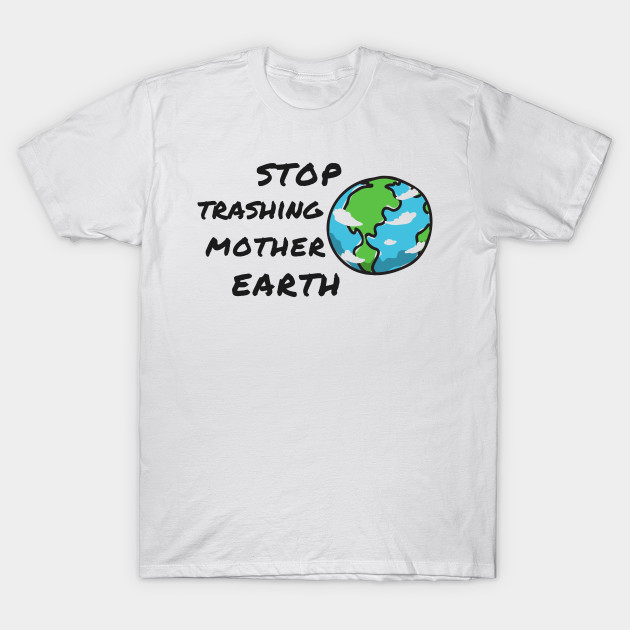 No Pollution Shirt Planet Earth Greta Climate Change Shirt SOS Help Climate Strike Shirt Nature Future Natural Environment Cute Funny Gift Idea - Mother Earth - T-Shirt