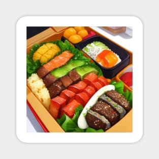 Bento Food Cuisine Kitchen Food Magnet