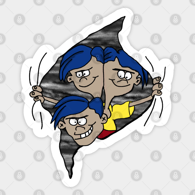 Life Has Many Doors Ed Boy Meme Ed Edd N Eddy Sticker Teepublic