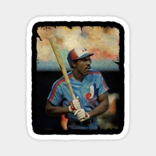 Andre Dawson in Montreal Expos Magnet