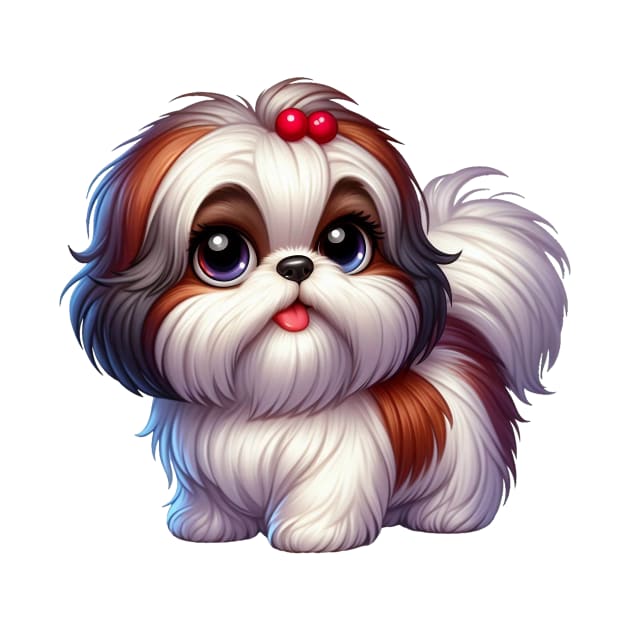 Cute Shih Tzu by Dmytro