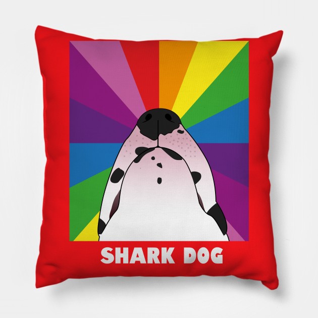 Shark Dog Pillow by MarylinRam18