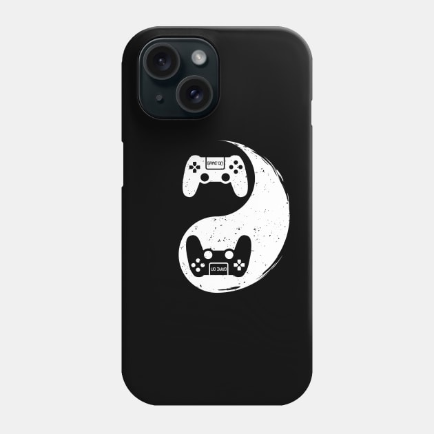 Gamer Gift Video Game Yin Yang Symbol Phone Case by HiDearPrint