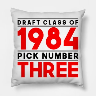 Class of 84, Pick no. 3 Pillow