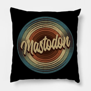 Mastodon Vintage Vinyl Pillow