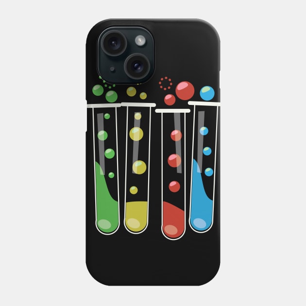 Scientific Test Tubes Phone Case by nickemporium1