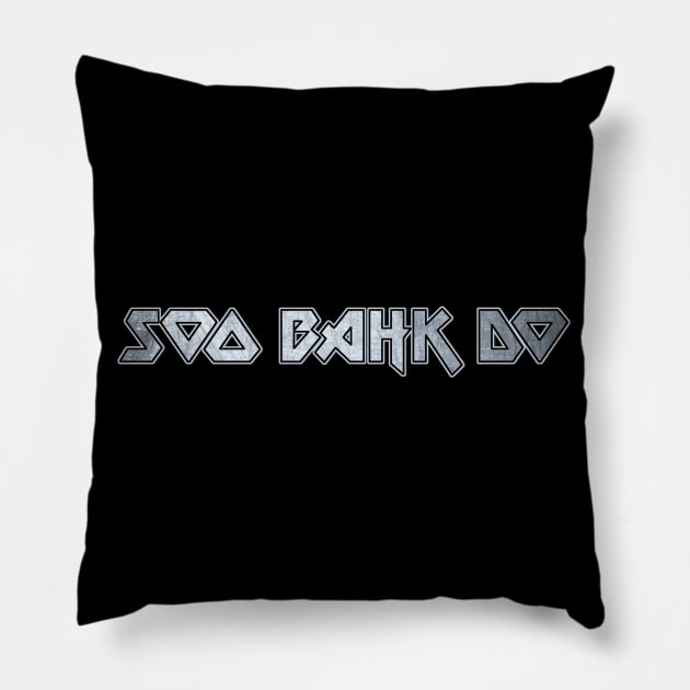 Soo Bahk Do Pillow by Erena Samohai