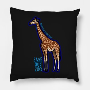 Day 10- Cartoon Rothschild Giraffe Pillow