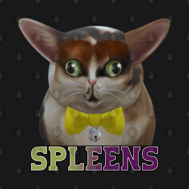 My cat's name is spleens - favorite tee vintage by Get Yours