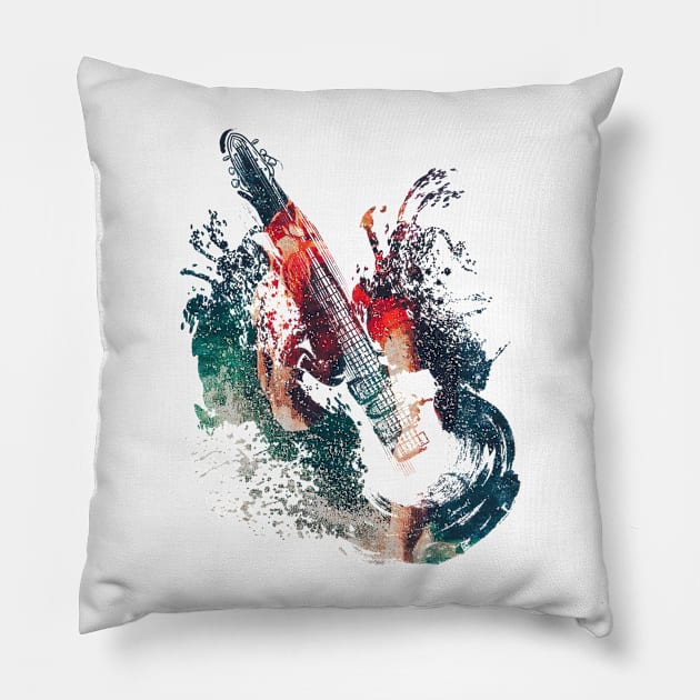 Runner Underwater Pillow by fratdd