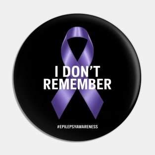 Epilepsy Awareness Pin
