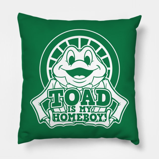 Wild Homeboy Pillow by blairjcampbell