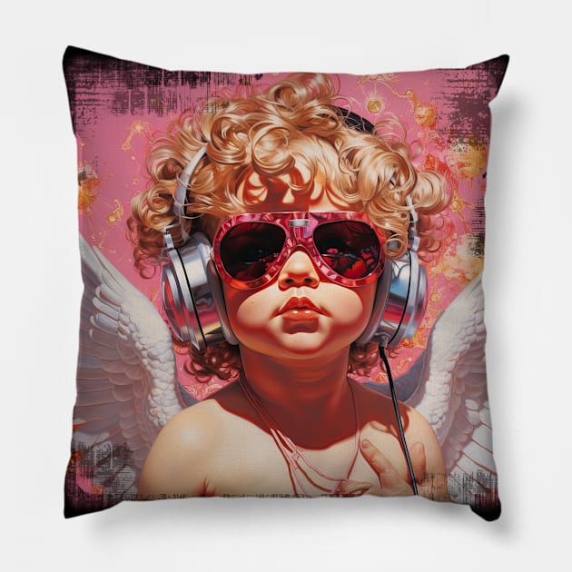 Cherub rock Pillow by obstinator