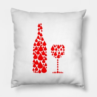 Red Wine Pillow