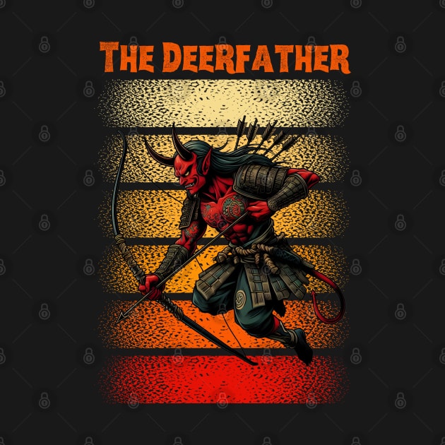 The deer father hunting devil by Japanese Fever