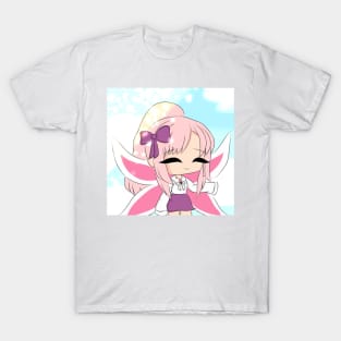 Cute Gacha Girl Foxy Chan Cool Design Trendy T-shirt Tee Gacha