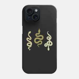 Sage Green Snakes Sticker Pack Phone Case